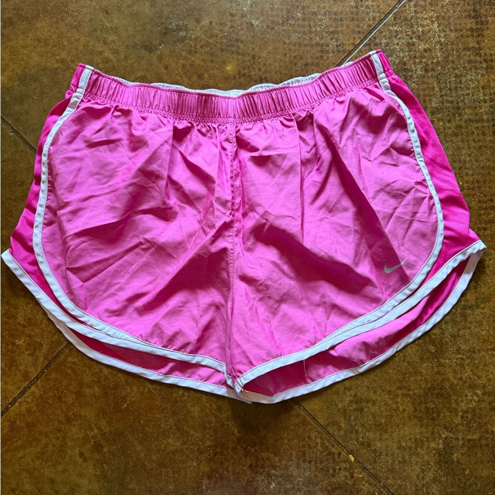 Nike Women's Vibrant Pink Athletic Shorts